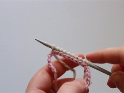 Technique Tutorial: Provisional cast on using the crochet chain method