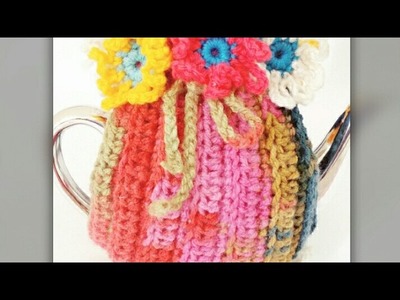 Very easy crochet tea cozy part -2