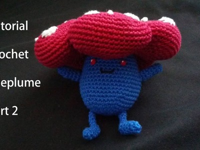 Vileplume Amigurumi Pokemon Crochet Tutorial Part 2