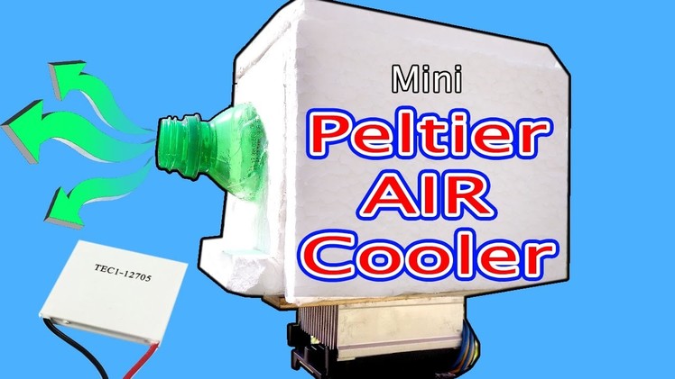Air cooler Using peltier module|How to make