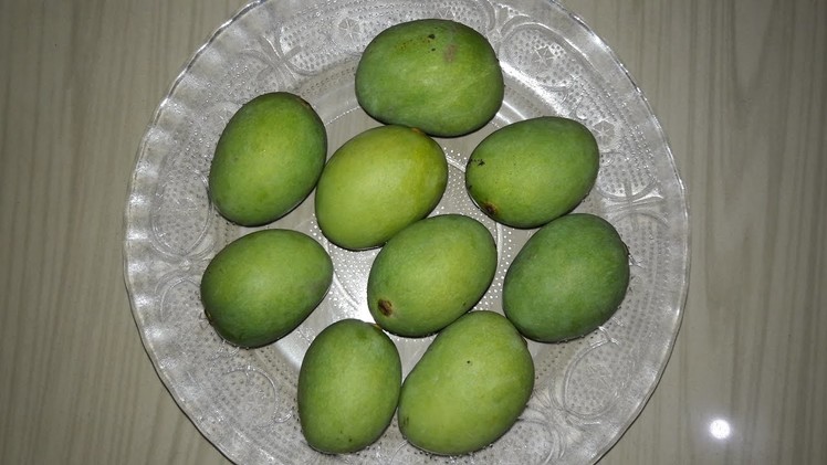 Amchur powder recipe | How to make dry mango powder recipe