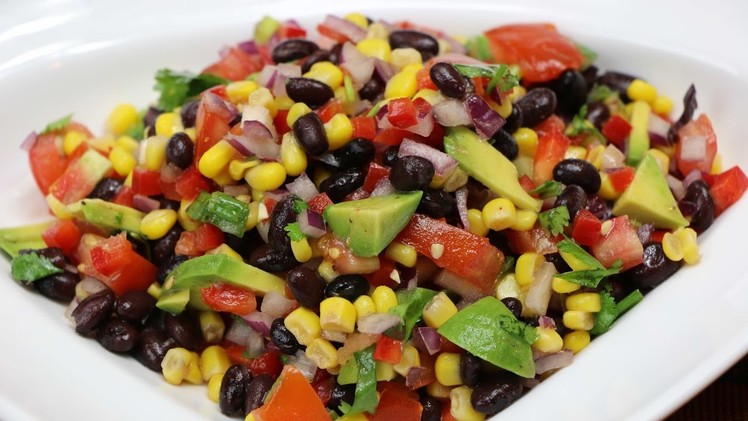 Black Bean Salad Recipe - How to Make a Black Bean Salad