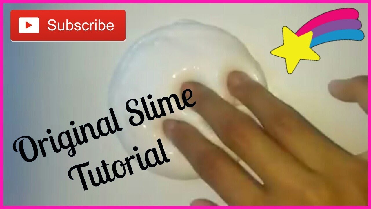 Cara Membuat Original Slime - How To Make Original Slime