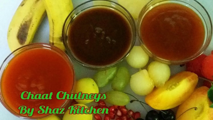 Chaat Chutneys_Ramadan Special Recipe(In Urdu.Hindi)How To Make Tamarind,Plum&Apricot Sauces At Home
