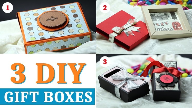 Gift Box: How to Make Gift Box with Paper | Handmade Paper Gift Box Ideas