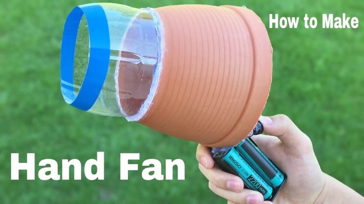 How to Make a Big Hand Fan (Air Blower) - Easy to Build - Blowing the dust