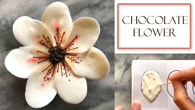 How to Make a Chocolate Flower | Magnolia Style Design