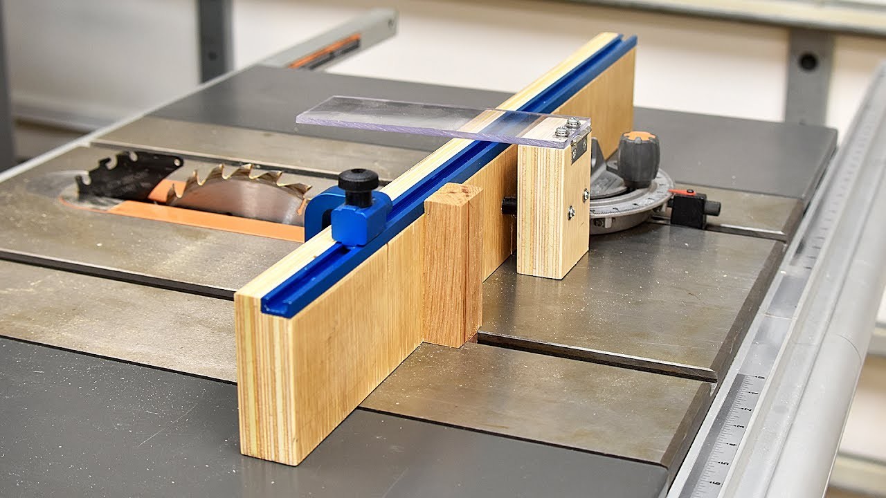 How To Make A Crosscut Jig For Your Table Saw