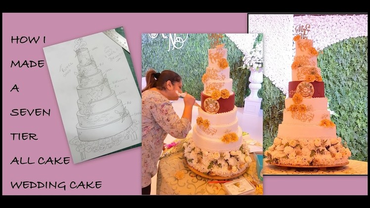 HOW TO MAKE A HUGE TIERED CAKE