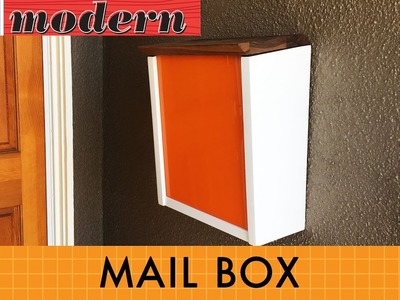 How to make a modern mailbox