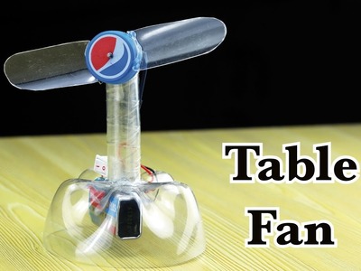 How to make a Table Fan Totally Made with Plastic Bottle - Easy Life Hacks