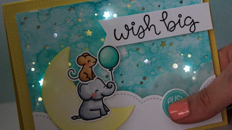 How to make a twinkle light card