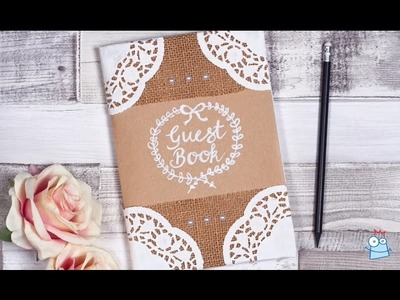 How to make a wedding guest book
