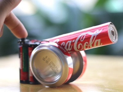 How to Make an Electric CANNON from Coca cola - Powerful CANNON