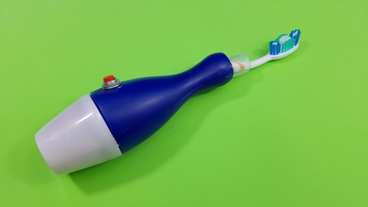 How to make an electric toothbrush at home