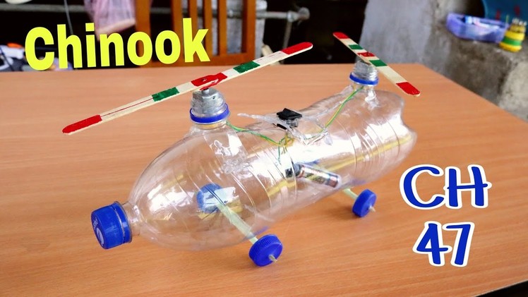 How to make CH-47 Chinook Electric Helicopter | Full Tutorial