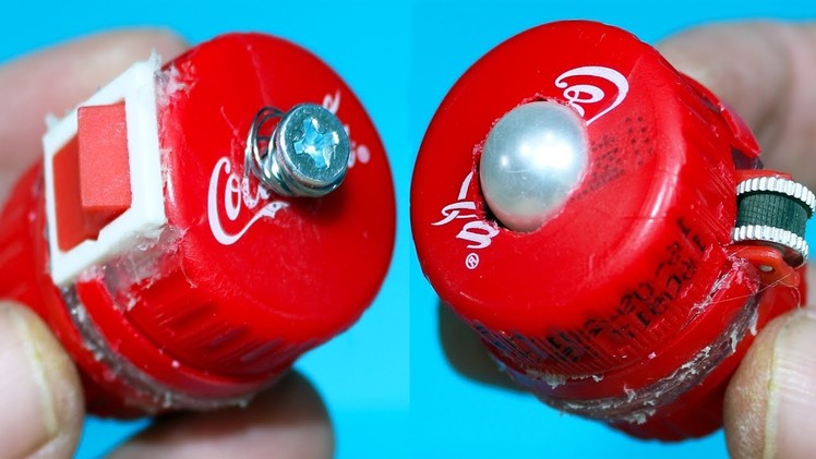 How To Make Coca-Cola Fidget Toy At Home - DIY Fidget Cube Soda Bottle