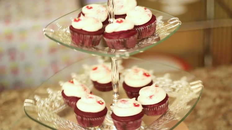How to make Eggless Red Velvet Cupcakes with Cream Cheese Frosting