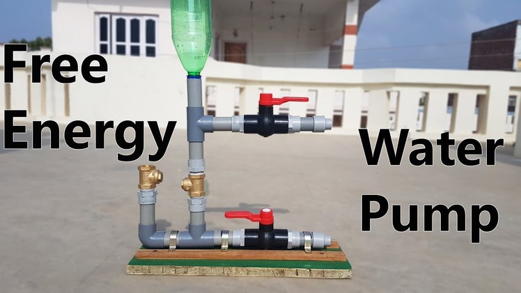How to Make Free Energy Water Pump - Ram Pump