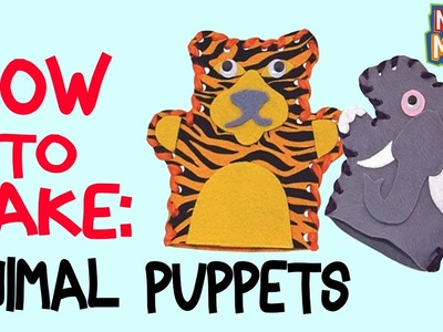 HOW TO MAKE: Hand Puppets with Mister Maker!