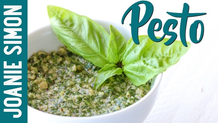 How to Make Homemade Pesto with Basil