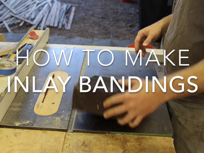How To Make Inlay Bandings