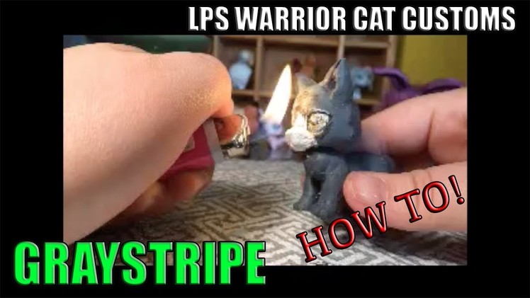 HOW TO MAKE LPS WARRIOR CAT CUSTOMS!