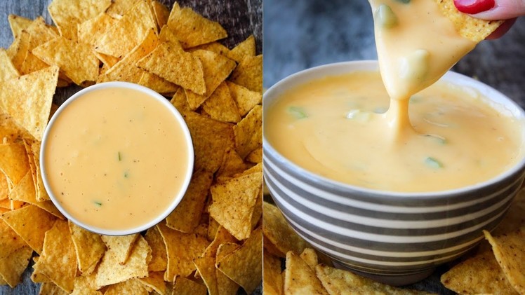 How To Make Nacho Cheese Dip - Fast Food Friday - By One Kitchen Episode 822