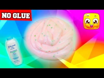 How To Make Slime with Baby Powder and Dish Soap! DIY Slime without Glue, Face Mask, Lotion!