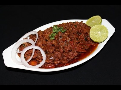 Hyderabadi keema - mutton keema curry recipe - how to make mutton keema