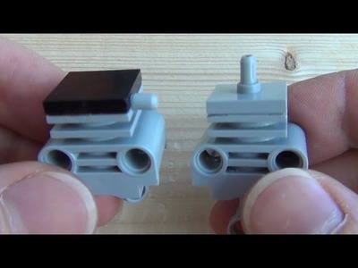 Lego pneumatic engine. How to make new compact cylinder. Part 12