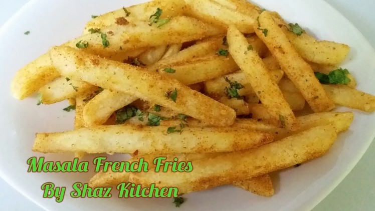 Masala French Fries_(Iftaar)Ramadan Recipe(In Urdu.Hindi)How To Make Restaurant Style Masala Fries