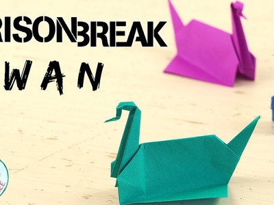 Prison Break Origami Swan Tutorial - How to Make Michael Scofield's Easy Origami Crane or Bird