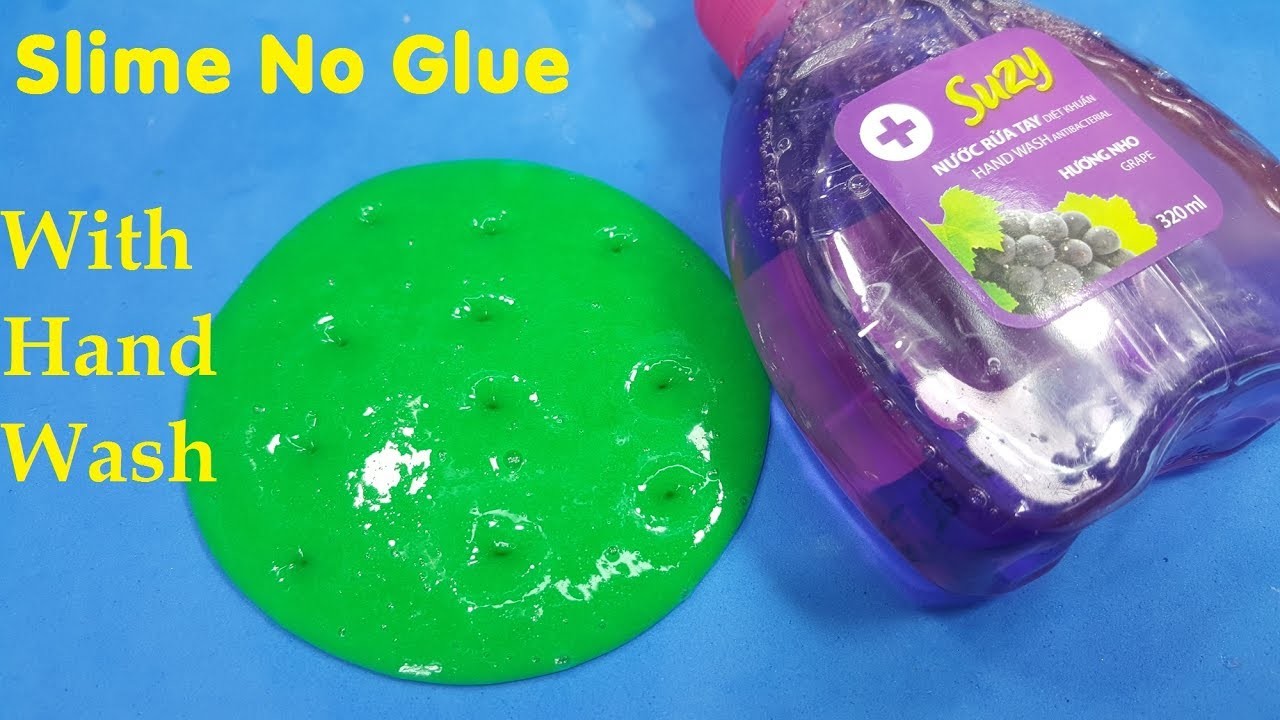 Slime Hand Wash No Glue ! How To Make Slime With hand Wash