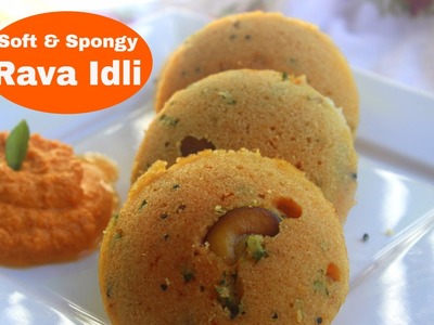 Soft and Spongy Rava Idli|How to make soft Rava Idli |Healthy Breakfast|Kids Lunch Box|Anu's Kitchen