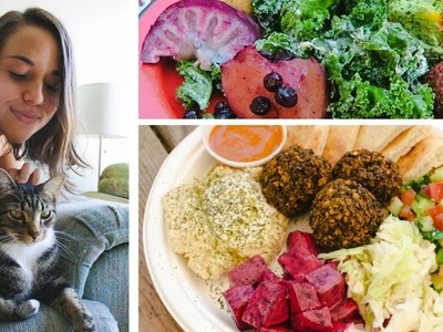 WHAT I ATE & DID TODAY. How to Make Vegan Friends