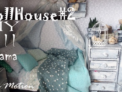 DIY: Dollhouse#2 How to make shabby chic room for doll Pullip, Monster High, Blythe