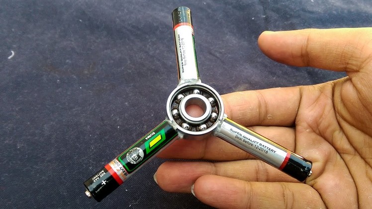 DIY Fidget Spinner How To Make Fidget Spinner with batteries 2