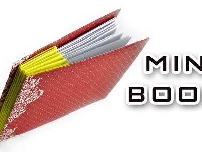 DIY - Paper Book | How to make a paper little book | Paper Notebook! Mini DIARY
