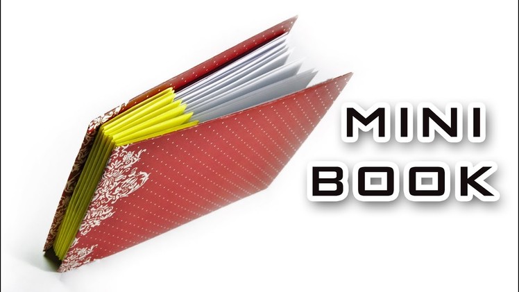 DIY - Paper Book | How to make a paper little book | Paper Notebook! Mini DIARY