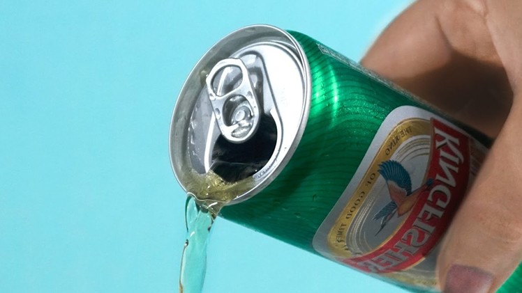 How to Drink Beer at The Beach, Simple Life Hack, Trick