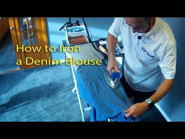 How to Iron a Cotton Blouse - DrCleanUK