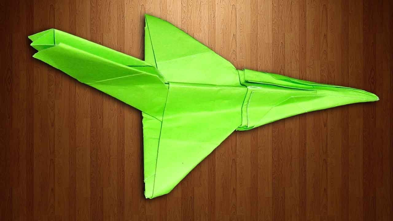 How To Make a Paper Airplane (Non Flyable) Toy For Kids