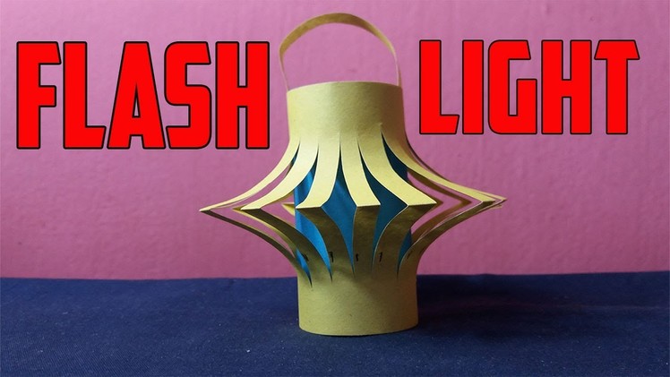 How to Make a Paper Flashlight | Making a Flashlight using Paper Easy Step by Step Paper Flashlight