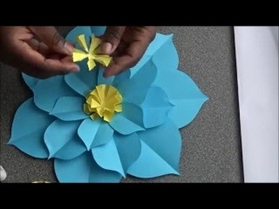 How To Make A pointy petals Flower