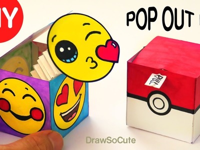 How to Make a Pop Out Surprise Box Toy | Jack in the Box