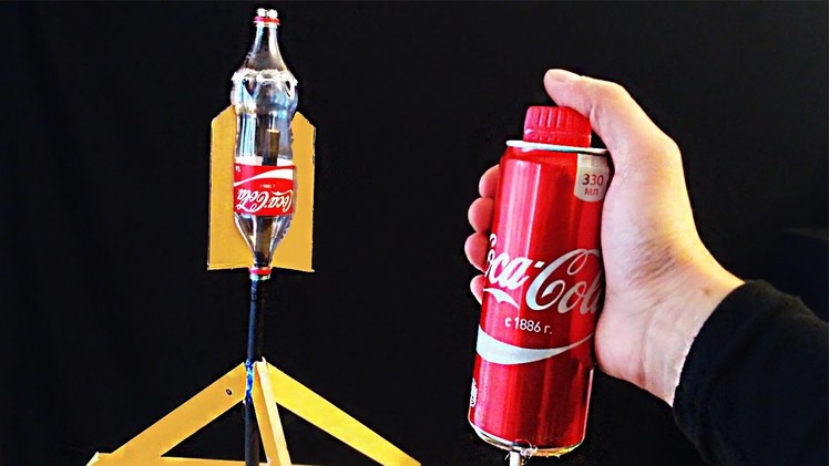 How to Make alcohol Rocket out of Coca Cola Bottle with Remote Start