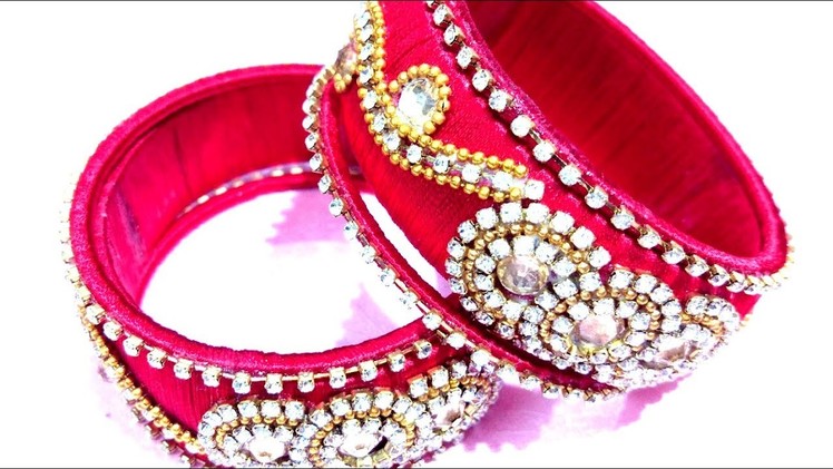 How to make Bridal Silk Thread Bangles