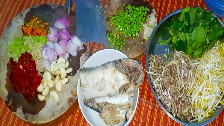 How To Make Cambodian Healthy Fish Gravy For Fresh Noodles - Different Food Recipe