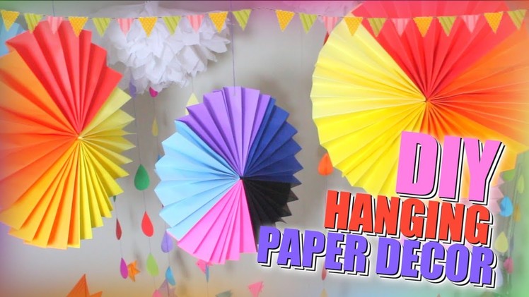 How to make DIY SUMMER Party Decor using ORIGAMI ideas. Easy homemade decorations that impress